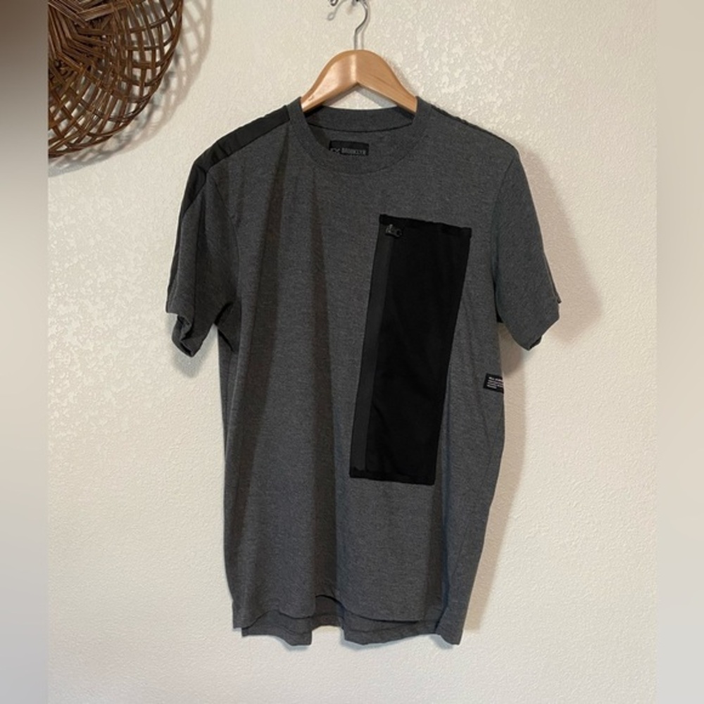 Brooklyn Xpress Men's Black and Gray T-Shirt